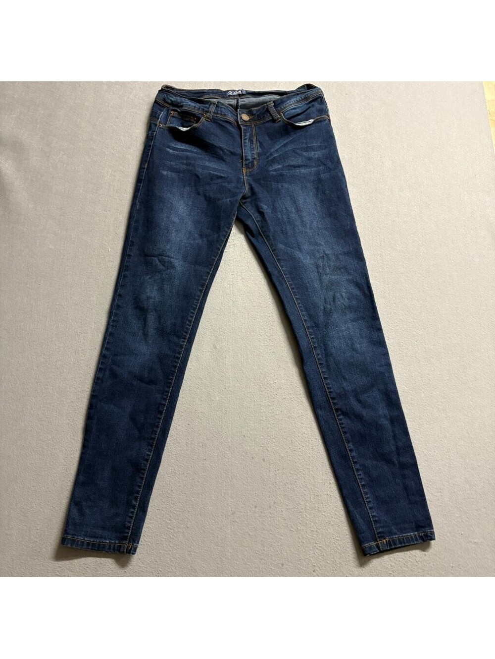 Ci Sono Denim Collection Girls Skinny Jeans Size 11 Blue Stretch Denim